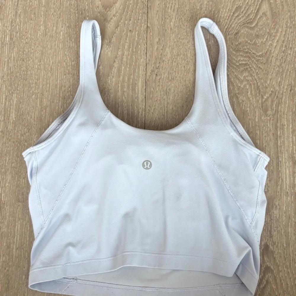 lululemon athletica Lilac Crop Top - Picture 2 of 2